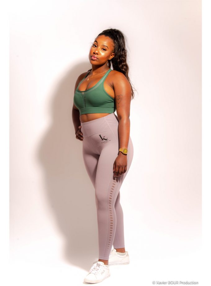 Pantalon de sport femme legging de sport femme taille haute qualité extra confort